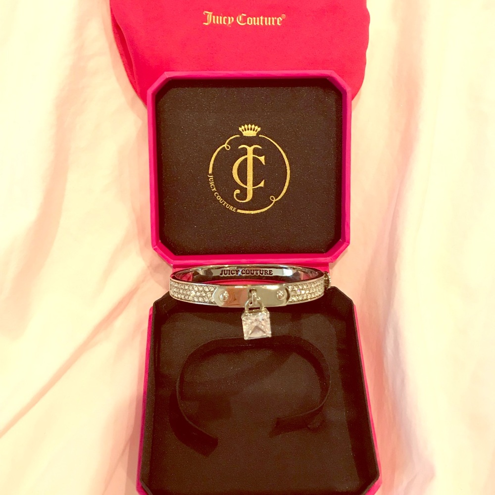 Juicy couture silver bracelet
